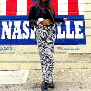 Zebra Pants - Custom Made